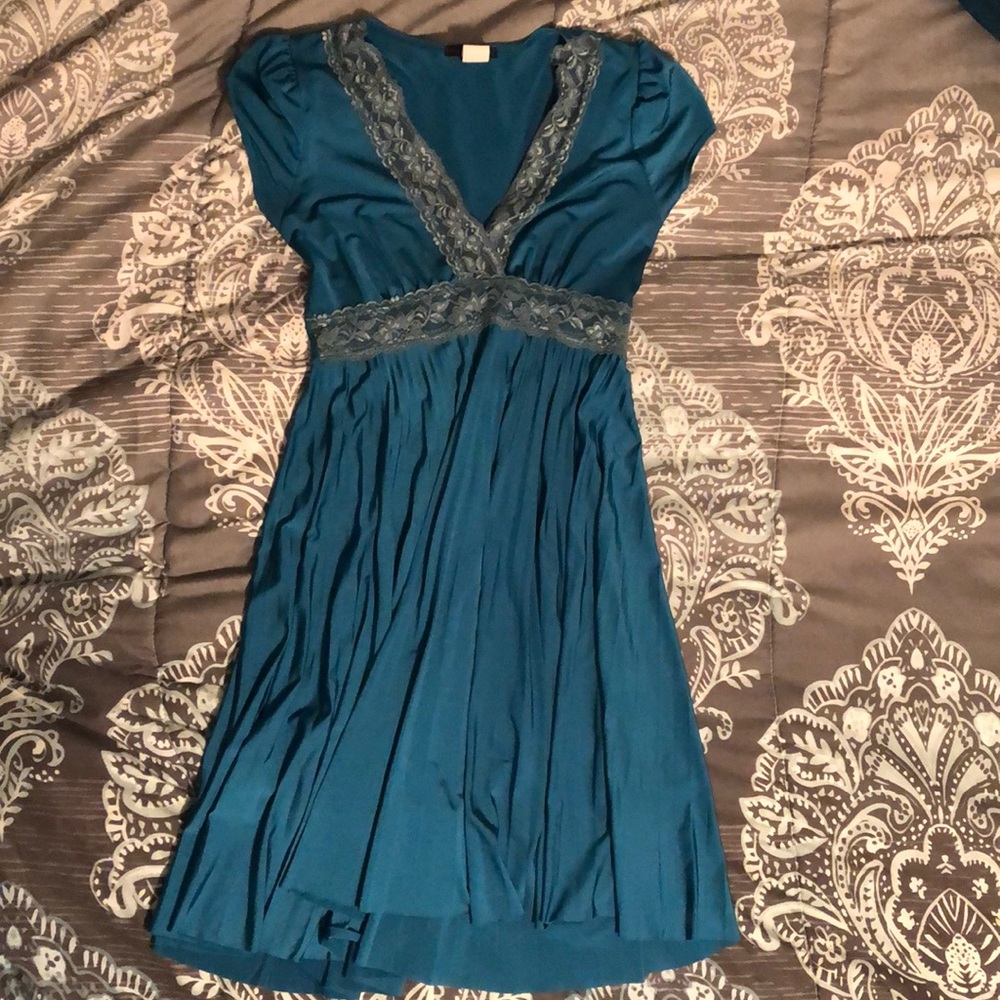 Teal Soprano dress